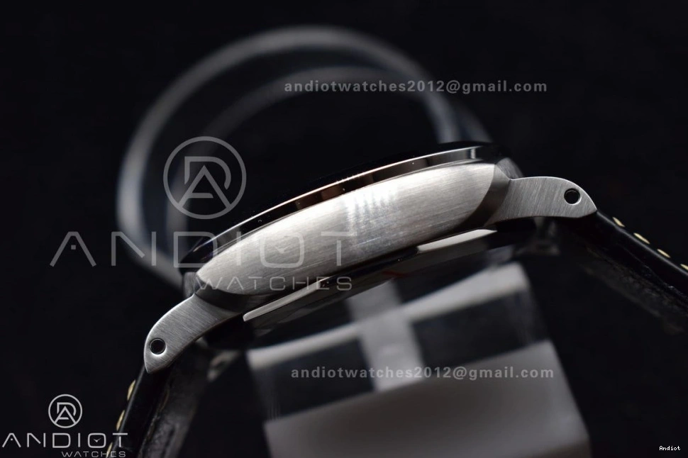 PAM1312 Leather Black Best 1:1 Dial P.9010 SBF Clone on Strap Edition Black 0418